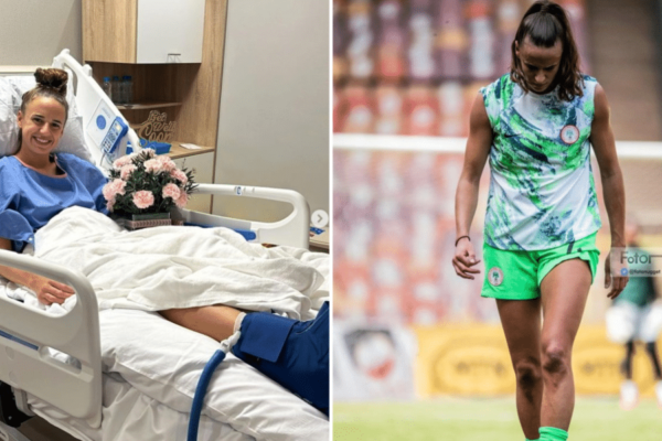 Ashleigh Plumptre Celebrates Return To Super Falcons