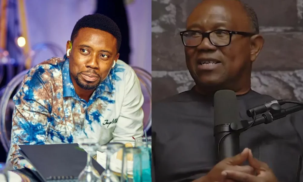 ‘So Vigil Is Why Nigerians Are Not Productive’ – Bamiloye’s Son Questions Peter Obi